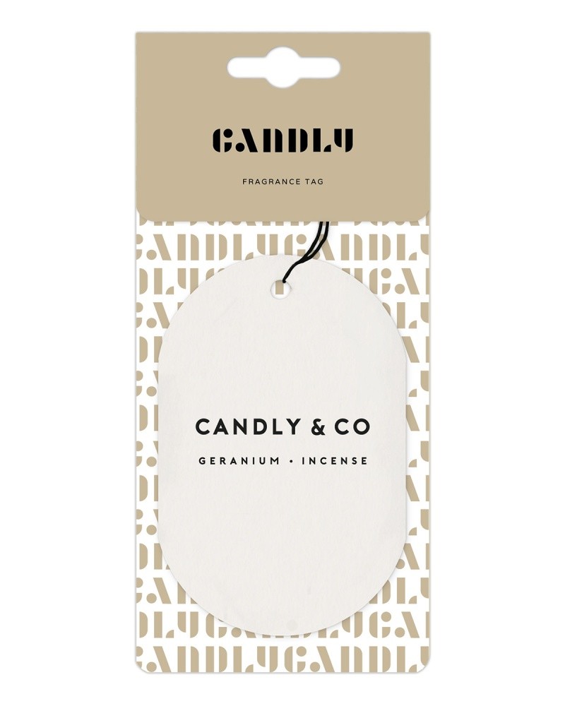SCENTED CAR/ROOM TAG, CANDLY & CO, No.1