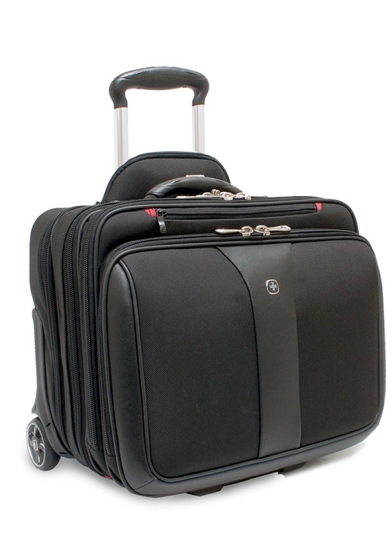 WENGER, PATRIOT 2 PC BUSINESS SET WHLD, BLACK (R)