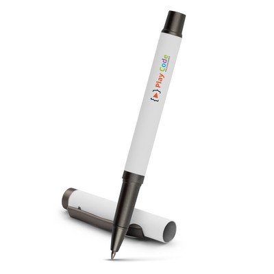 Gel ball pen with cap