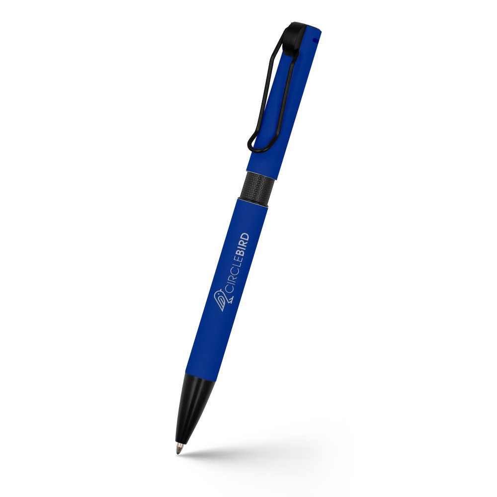 Ball pen with cord clip