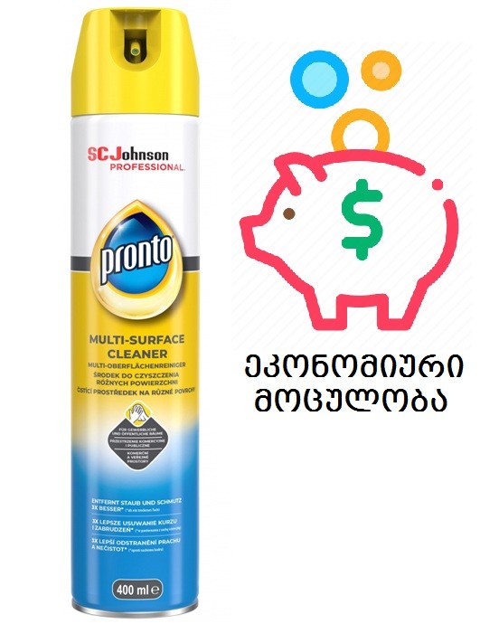 PRONTO CLASSIC MULTI-SURFACE SPRAY 400ML