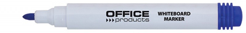 დაფის მარკერი შლადი / ბორდ მარკერი OFFICE PRODUCTS ლურჯი (მრგვალი თავით)