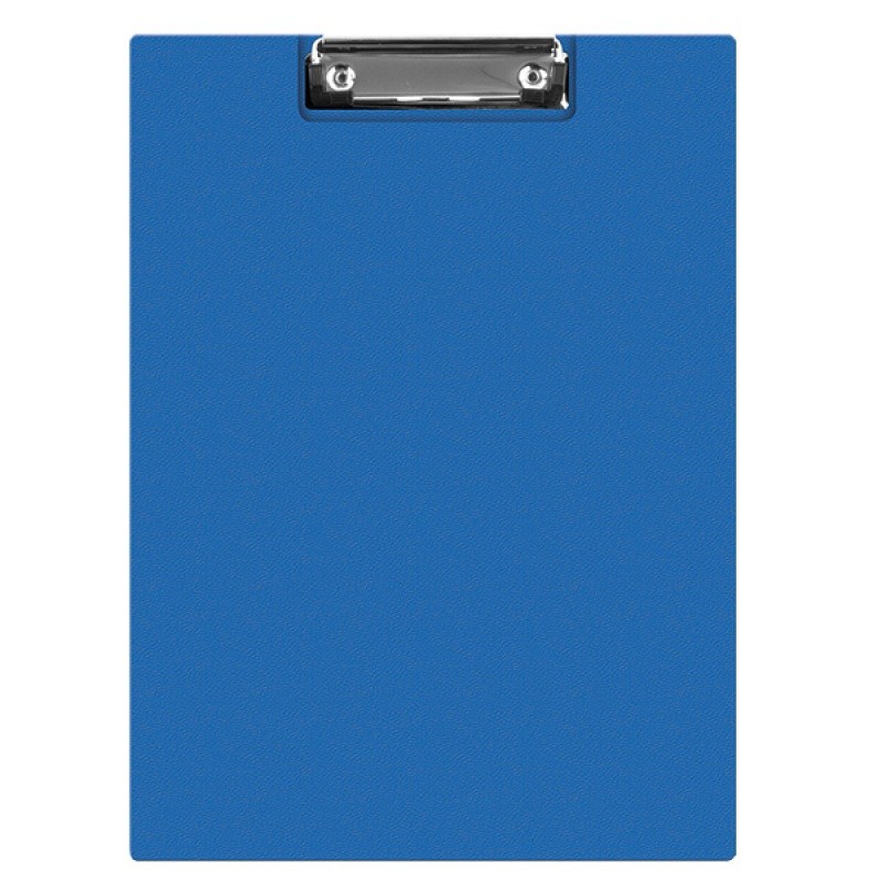 CLIPBOARD PVC DOUBLE A4 BLUE