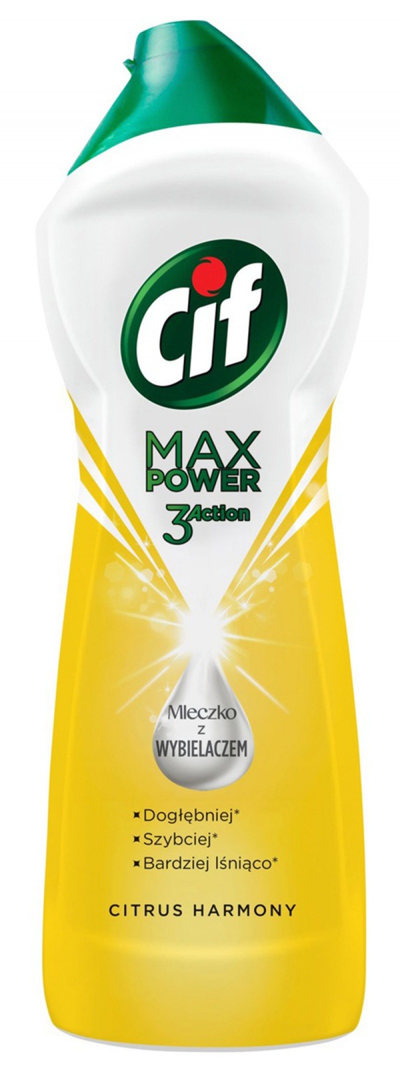 CIF CREAM FOR CLEANING MAX POWER 3 ACTION CITRUS
