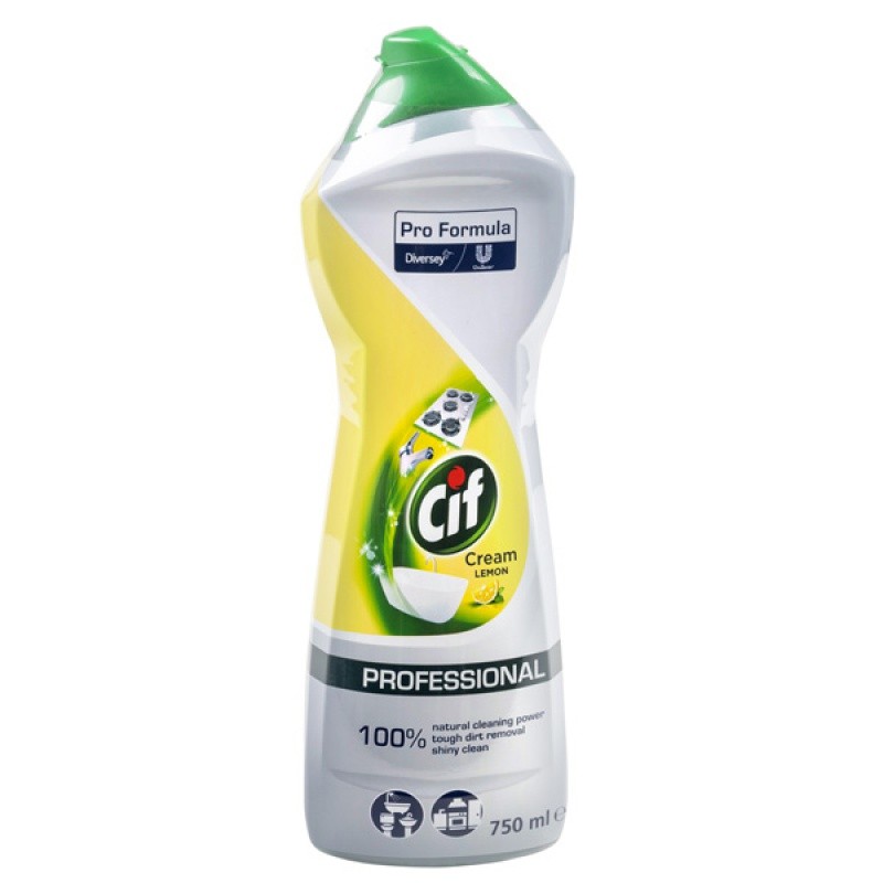 CIF CREAM FOR CLEANING 0,75L LEMON