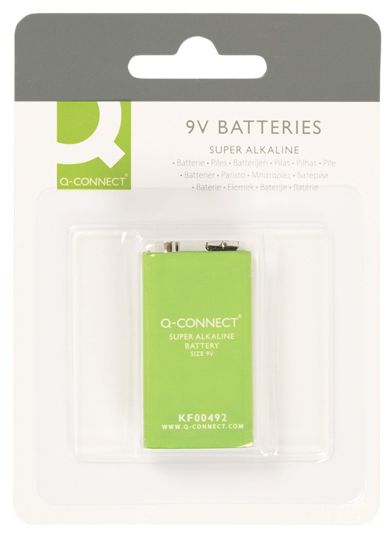 BATTERIE E-BLOCK Q-CONNECT 9V LR61