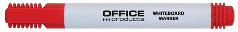 დაფის მარკერი შლადი / ბორდ მარკერი OFFICE PRODUCTS წითელი (მრგვალი თავით)