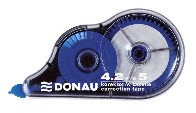 კორექტორი ლენტა როლერი DONAU სიგრძე 5 მ / 4.2მმ