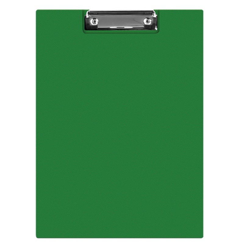 CLIPBOARD PVC DOUBLE A4 GREEN