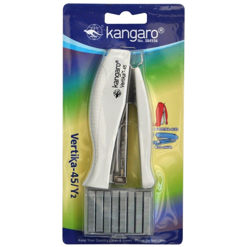 STAPLER KANGARO VERTIKA-45, 30 SHEETS, + STAPLES, BEIGE