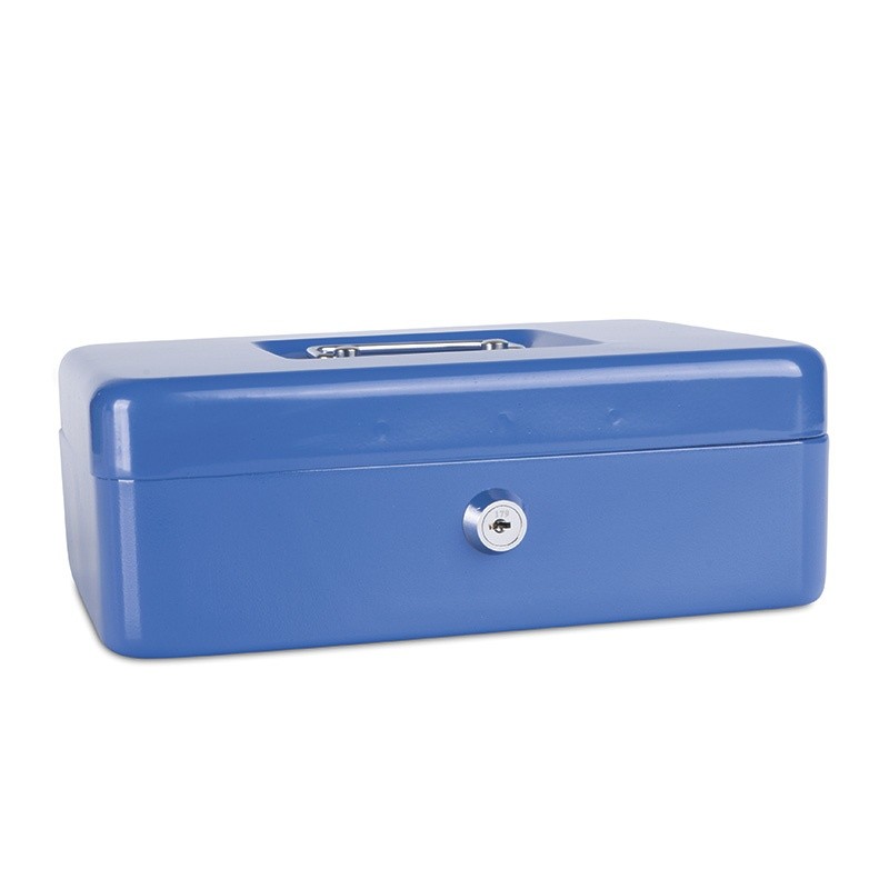 CASH BOX 10'' BLUE 250X180X90MM