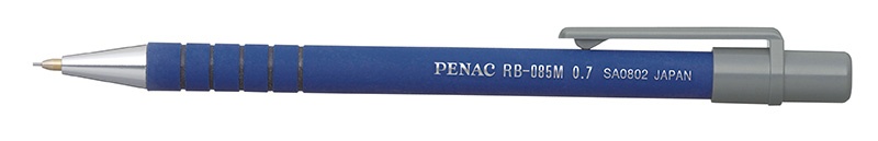 მექანიკური ფანქარი PENAC, 0.7მმ, ლურჯი, RB-085